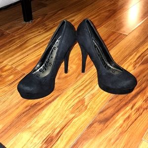 Black heels